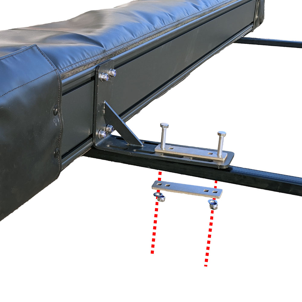 HANT カーサイドオーニング 200 ブラック 04