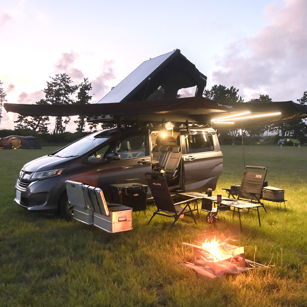 HANT ルーフテント リヤオープン型 2-3人用 05