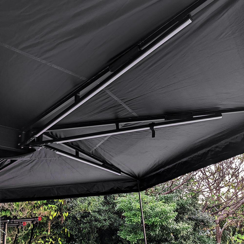 HANT カーサイドオーニング 200 ブラック 06