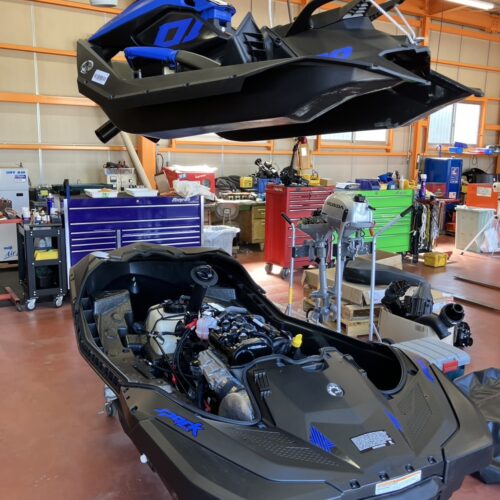 SEADOO Spark TRIXX　フューエルセンサー異常