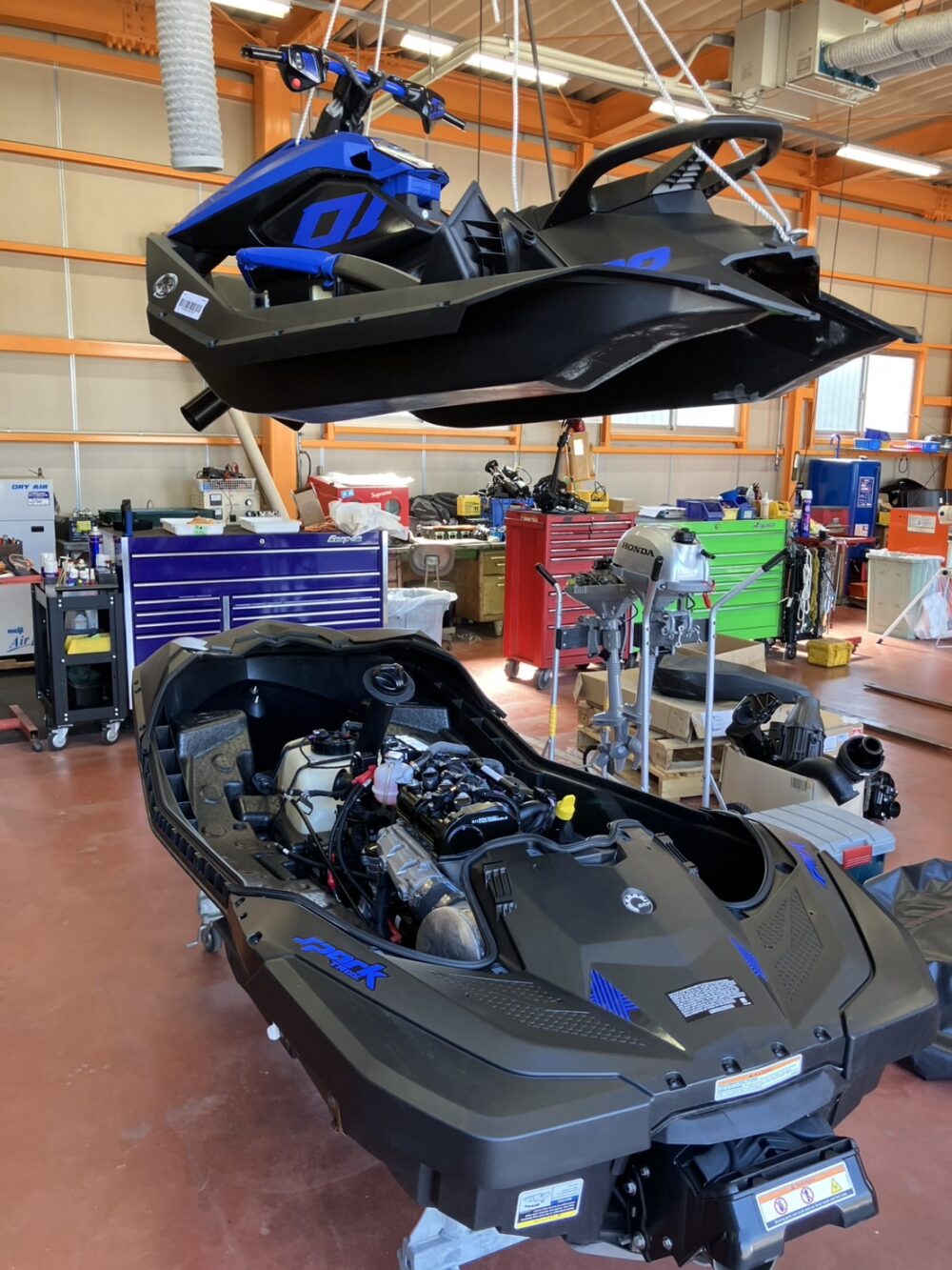 SEADOO Spark TRIXX　フューエルセンサー異常