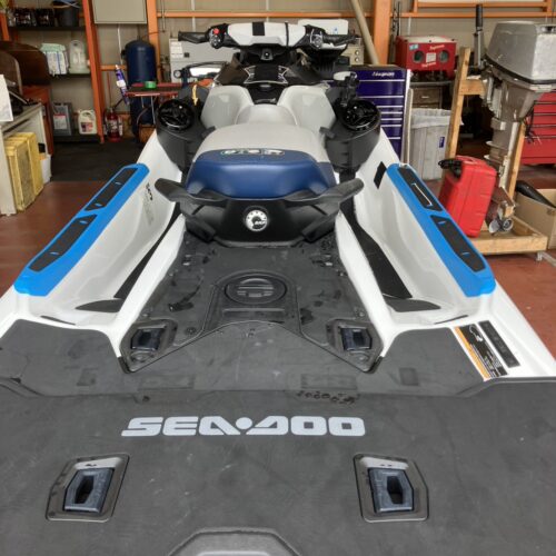 ちぢんでしまったデッキマット